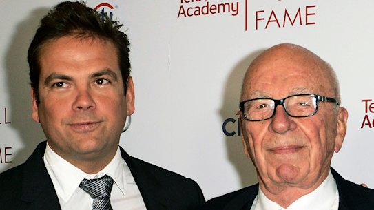 Lachlan and Rupert  Murdoch are asteering Fox in a new direction. 