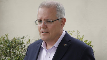 Prime Minister Scott Morrison, pictured during the Wentworth by-election, has lost policy advisor Cath Patterson.
