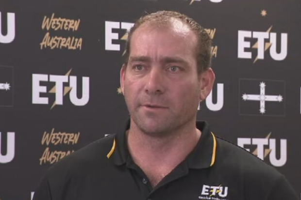 Adam Woodage ETU.