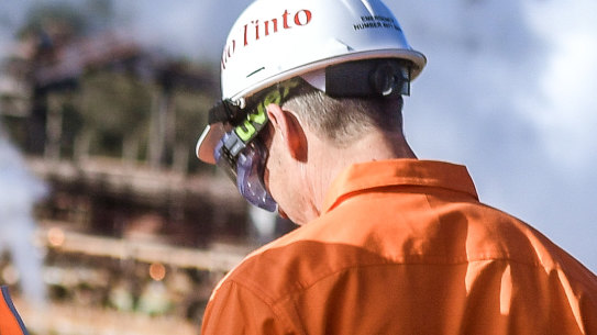 Anthony Albanese at a tour of Rio Tinto’s Yarwun alumina refinery near Gladstone.