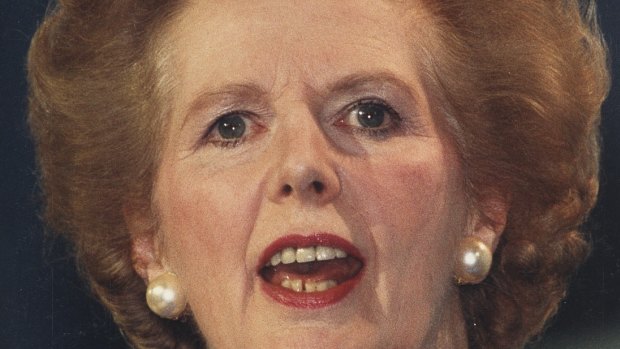 Margaret Thatcher.