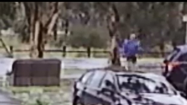 Investigators have been told a nine-year-old girl was riding her bike to school along Skeeter Drive in Mernda about 8.30am on Wednesday when she was confronted by a man.