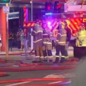 Police are investigating a fire at a former nightclub in Northbridge.