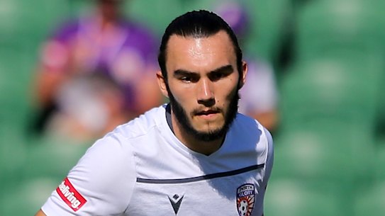 Nicholas D'Agostino was on target for the Socceroos in their win over Uzbekistan.