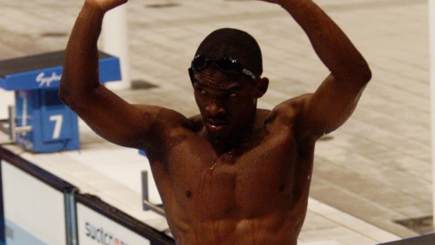 From the archives: In January, Eric learnt to swim ... now in September, he's an Olympic hero