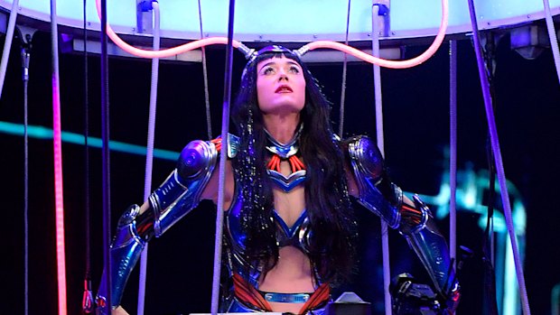 Katy Perry performs at Rod Laver Arena.