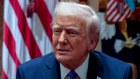 US President Donald Trump during a US ambassadors meeting in the Cabinet Room of the White House in Washington, DC, US, on Tuesday, March 25.
