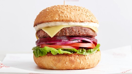 Grill'd's traditional Australian burger made with Impossible Beef is now avaiable nationally.