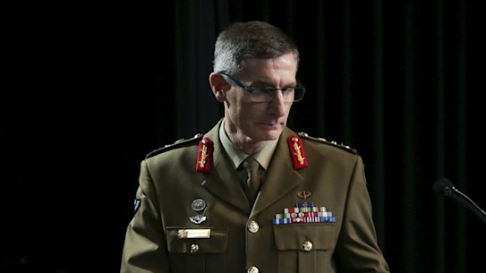 Chief of the Defence Force Angus Campbell has told the government he is further considering whether an award for the Special Forces Task Group should be stripped from 3000 soldiers.