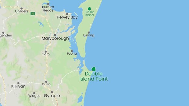 The sailor was rescued by Queensland Police about 90 nautical miles off Double Island Point. The 70-year-old man is in hospital.