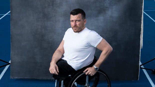 Paralympic champion Kurt Fearnley, pictured in 2018, says the voices of people with disability must be listened to. 
