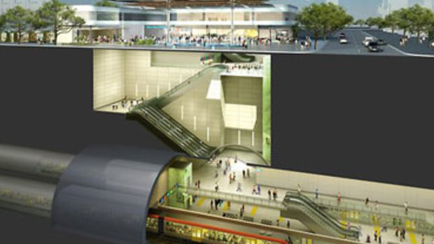 Five consortia are vying to be chosen to build Brisbane's $5.4 billion Cross River Rail project.