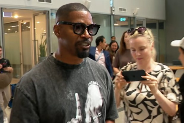 Hollywood star Jamie Foxx is currently in Australia, filming his new movie Deadlocked on the streets of Docklands and Port Melbourne.