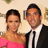 Braith Anasta with then wife Jodi Gordon.