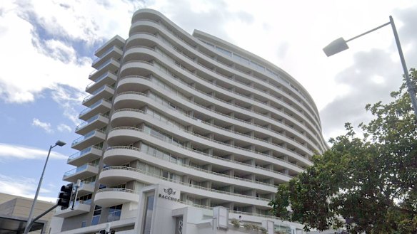 The incident occurred at Rydges South Bank, Nine reported.