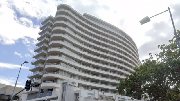 The incident occurred at Rydges South Bank, Nine reported.