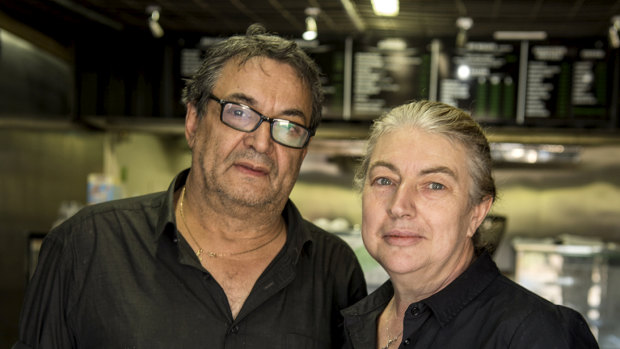 Emmanuel and Louise Aligiannis have a restaurant in Warwick Farm, Sydney's most culturally diverse suburb.