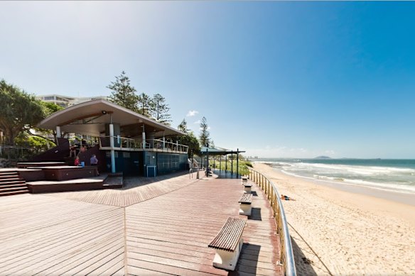 The now-demolished “Loo with a View” in Mooloolaba.
