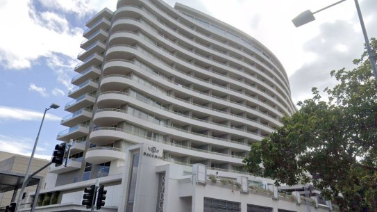 The incident occurred at Rydges South Bank, Nine reported.