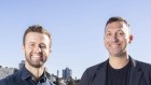 Men’s skincare founder Hunter Johnson and investor and brand face Olympic legend swimmer Ian Thorpe. The brand Stuff is aiming to raise $3.5 million from investors. 