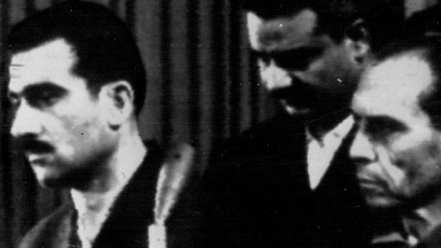 Sentenced to death: Israeli spy, Eli Cohen, left,in 1965.