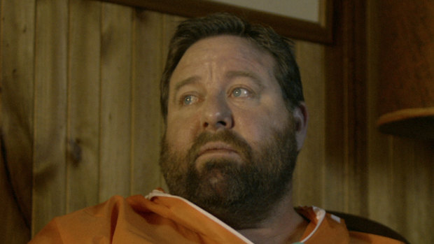 Shane Jacobson in a scene from the film Brothers' Nest. 