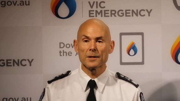 Emergency Management Commissioner Andrew Crisp warns against the use of drones near emergency situations.  