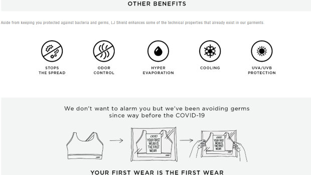 Australian Activewear Company Lorna Jane is Being Sued Over its Falsely  Marketed Antiviral Apparel - The Fashion Law