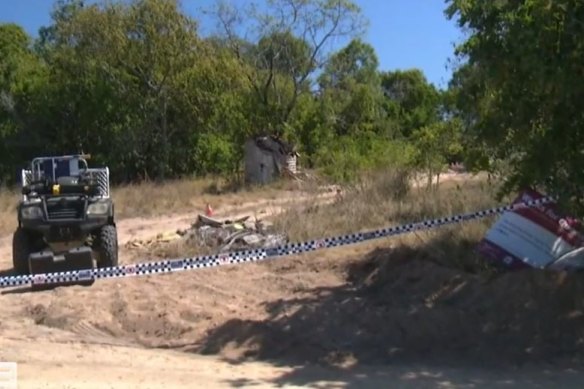 Teenagers found the body of a woman at Bluewater in north Queensland. Photo: Nine