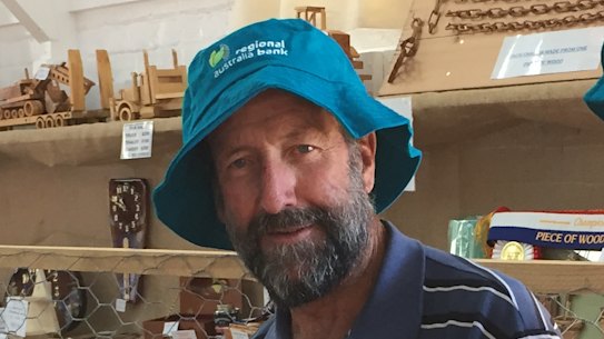 Volunteer firefighter Neville Smith was critically injured fighting a fire in Tenterfield. 