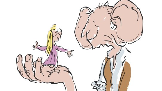 Among the changes were edits to The BFG, one of many Dahl books illustrated by Quentin Blake.