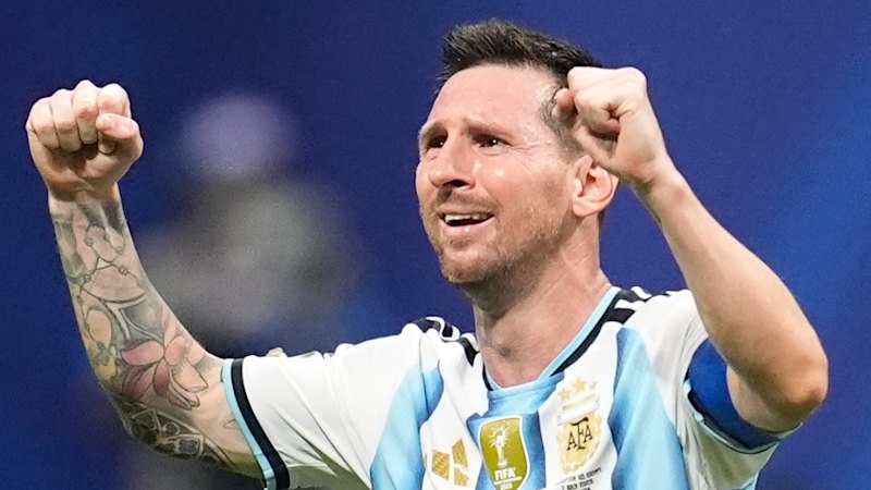 Messi’s happy tears as Argentina overcome two-goal deficit against Egypt