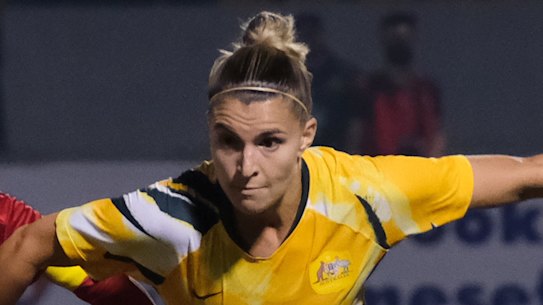 Steph Catley is due to fly to the US later this month for club duties, but the Matildas won't be heading there.