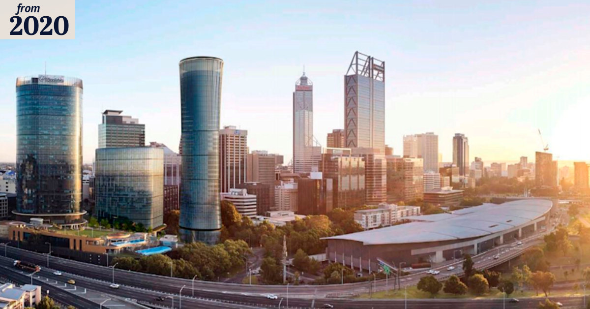 Futuristic design for Perth’s west end revealed, but court fight with ...