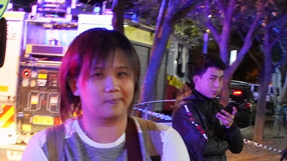 Mascot Tower resident Violeta Adriaan was evacuated and forced to live with friends.