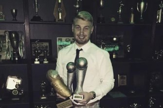 Danny Hodgson took home the Golden Boot last season.