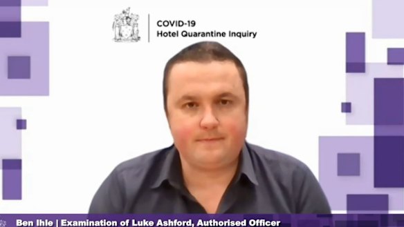 Luke Ashford quit his post as an authorised officer over fears for his health and safety. 