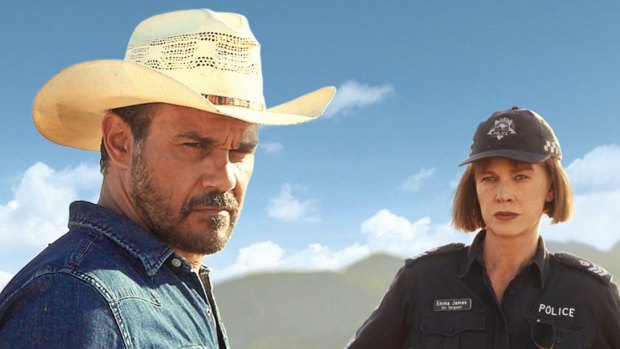 Both nominated for AACTA Awards: Aaron Pedersen and Judy Davis in Mystery Road.