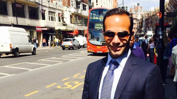 George Papadopoulos, a former foreign policy adviser to US president Donald Trump.