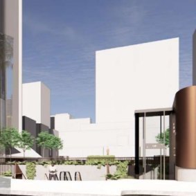 The plans include a glass lift on the Queen Street side.