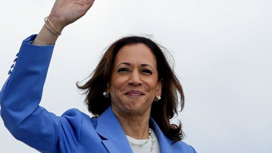 Democratic presidential nominee Vice President Kamala Harris on Friday.