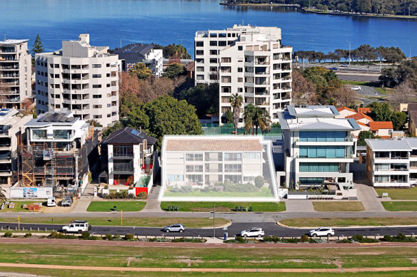 This waterfront property is expected to fetch around $25 million.