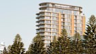 Render of Pask Group’s planned Ocean Place luxury residential tower at 216 The Esplanade, Burleigh Heads, QLD