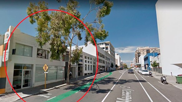 The buildings next to the Elder Street carpark will be demolished. 