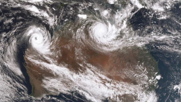 Tropical Cyclone Trevor has weakened to a category three. Tropical Cyclone Veronica is bearing down on the area near Port Hedland in WA.