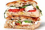 A panino (Italian deli sandwich) from Super Mercato