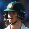 Australia's rock Steve Smith holds firm, while the rest crumble