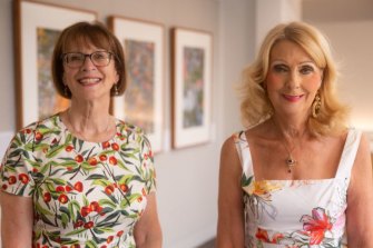 Philanthropists Helen Sykes, left, and Krystyna Campbell-Pretty.