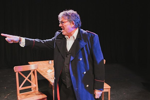 After first retiring at 38, former bank executive Henry Jennings (pictured here playing Horatio in Hamlet) went to drama school and took up acting.