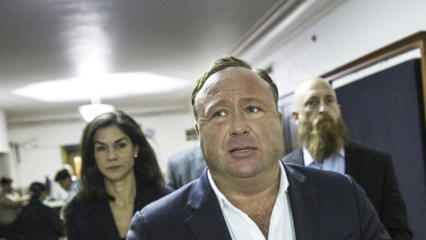 "Infowars" host Alex Jones 